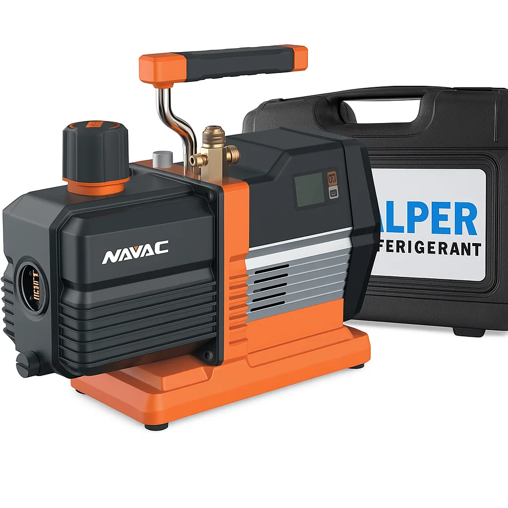 SOV NAVAC NRP6Di Smart Vacuum Pump | 6 CFM with Digital Vacuum Gauge – HVAC & Refrigeration
