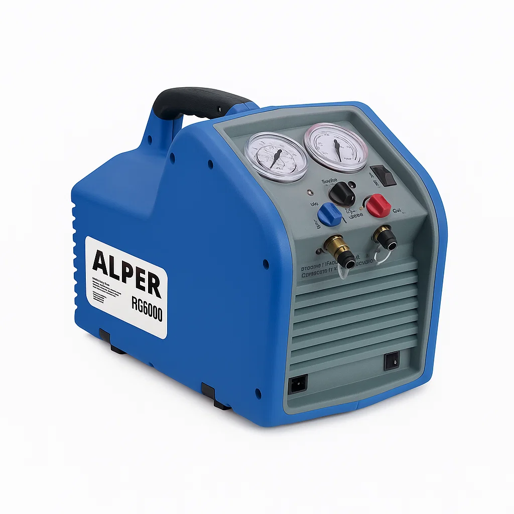 SOV Robinair RG6 – Portable Refrigerant Recovery Machine with UL ARI-740-98 Performance Ratings