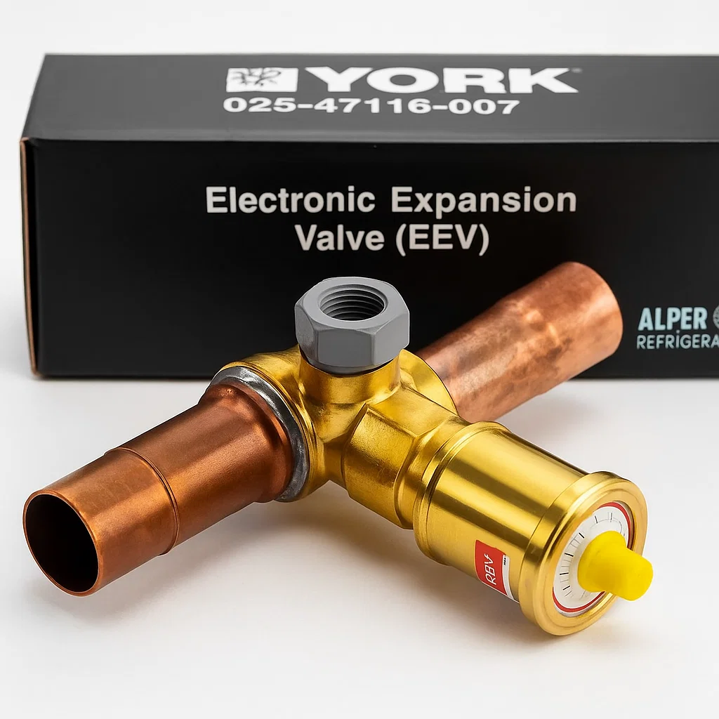 SOV York 025-47116-007 Electronic Expansion Valve (EEV) | OEM HVAC Refrigeration Part